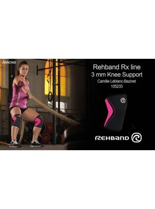 Наколенники Rehband 105233 RX Line Pink, 3мм